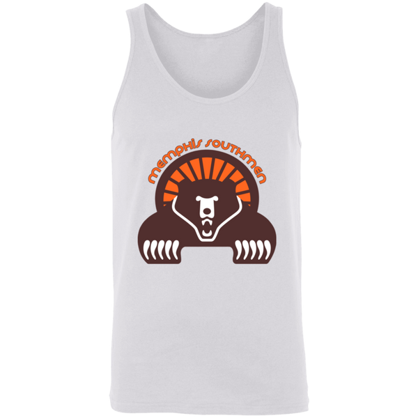 Memphis Southmen Tank Top WFL Football Team color White