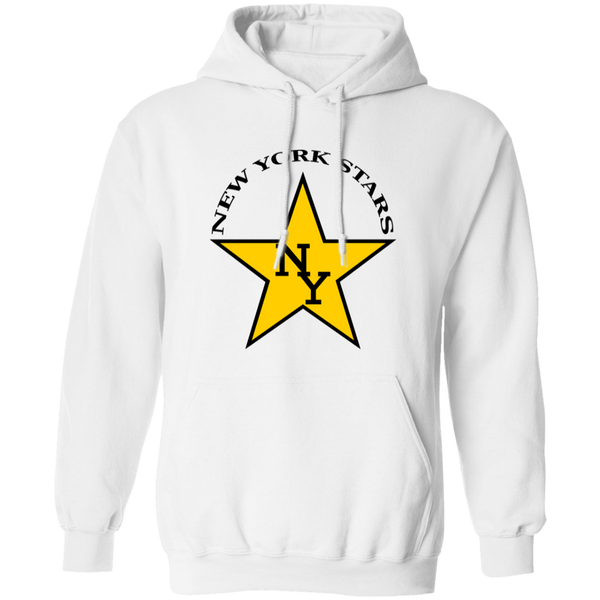 New York Stars Hoodie Pullover Classic WFL Football Team color White