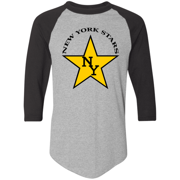 New York Stars Raglan Shirt Colorblock | WFL Football Team