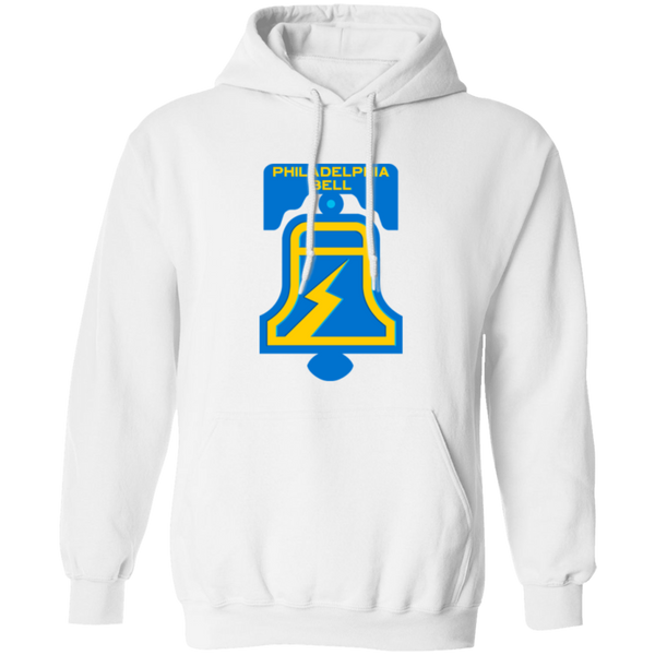 Philadelphia Bell Hoodie Pullover Classic WFL Football Team color White