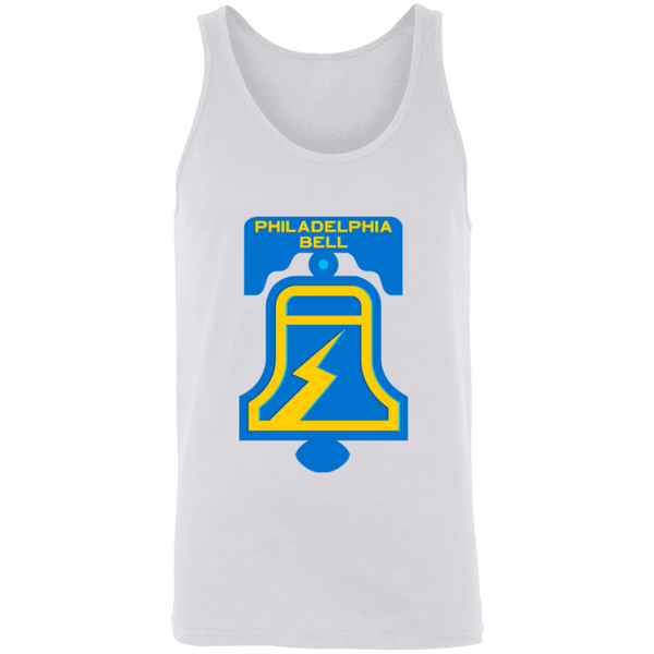 Philadelphia Bell Tank Top WFL Football Team color White