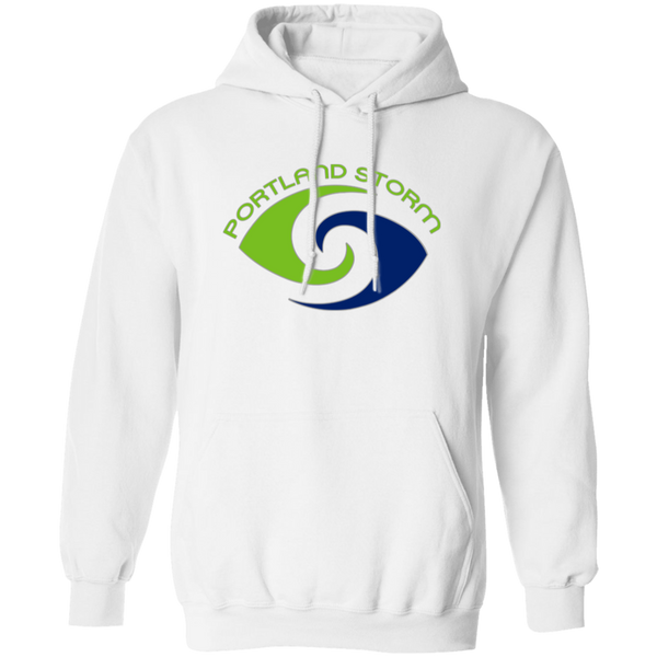 Portland Storm Hoodie Pullover Classic WFL Football Team color White