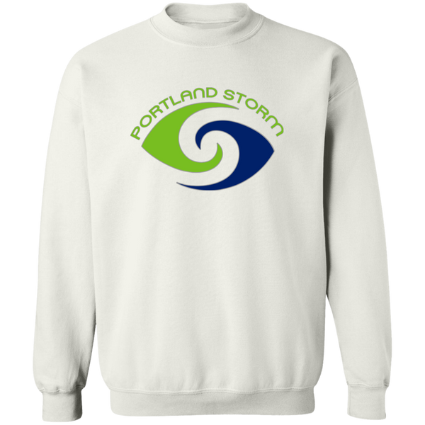 Portland Storm Sweatshirt Crewneck Pullover WFL Football Team color White