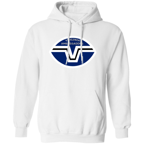 Virginia Ambassadors Hoodie Pullover Classic WFL Football Team color White
