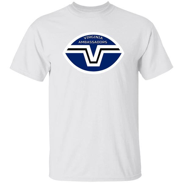 Virginia Ambassadors T-shirt Classic WFL Football Team color White