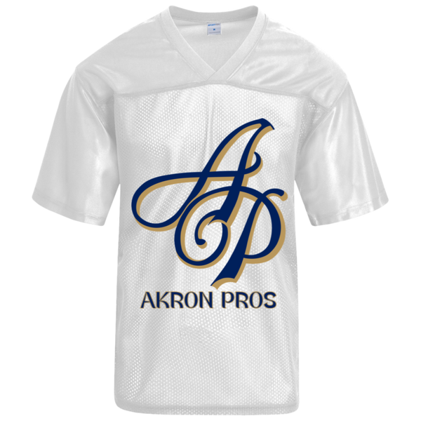 Akron Pros Replica Mesh Jersey NFL Football Team color White