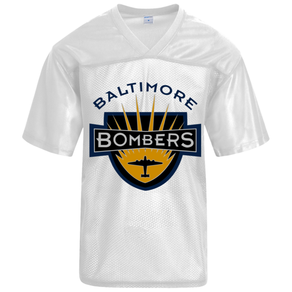 Baltimore Bombers Replica Mesh Jersey NFL Football Team color White