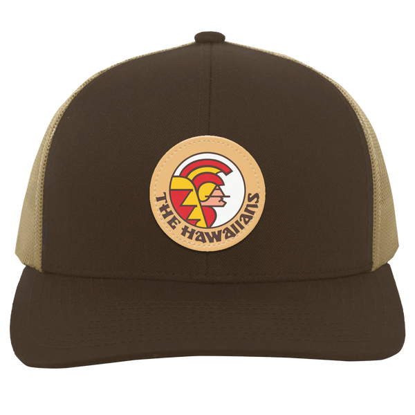Hawaii Hawaiians Trucker Cap Snapback WFL Football Team Headwear color Brown