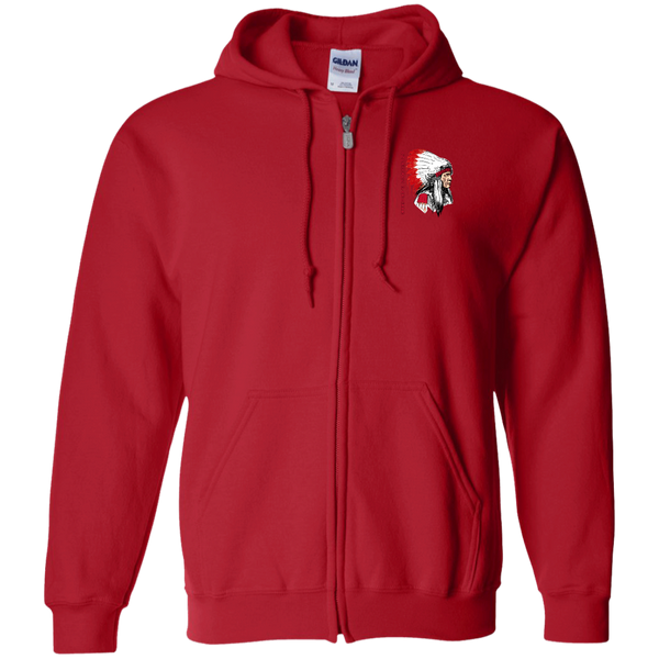 Anderson Packers Full Zip Hoodie NBA Basketball Team color Red