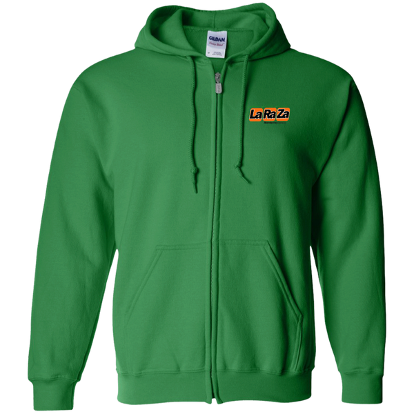 Monterrey La Raza Full Zip Hoodie MISL Soccer Team color Irish Green