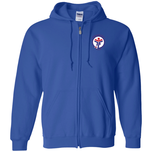 Philadelphia Fever Full Zip Hoodie MISL Soccer Team color Royal Blue