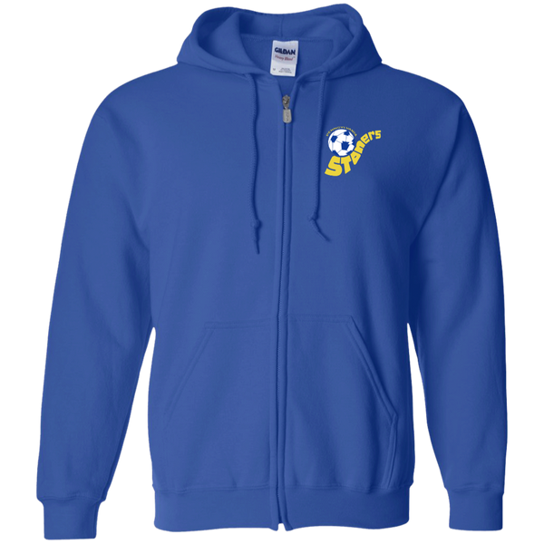 Pennsylvania Stoners Full Zip Hoodie ASL Soccer Team color Royal Blue