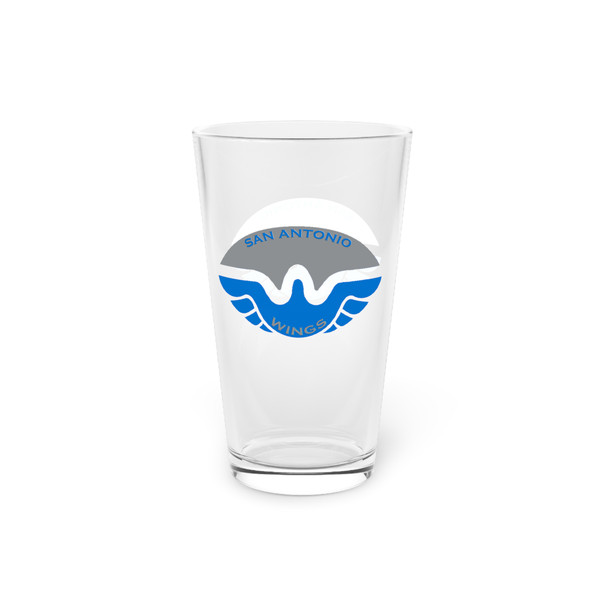 San Antonio Wings Pint Glass 16 Ounce WFL Football Team Collectible Drinkware