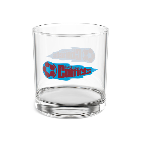 Baltimore Comets Rocks Whisky Glass 10 Ounce NASL Soccer Team Collectible Drinkware