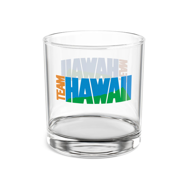 Team Hawaii Whisky Glass 10 Ounce NASL Soccer Team Collectible Drinkware