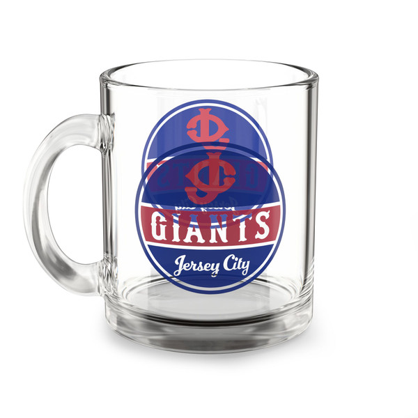 Jersey City Giants Glass Beer Mug 10 Ounce Capacity Negro League Baseball Team Collectible Drinkware