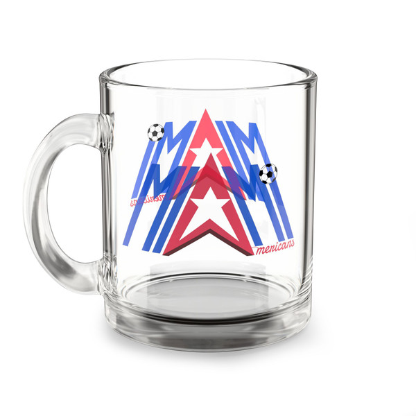 Miami Americans Glass Beer Mug 10 Ounce ASL Soccer Team Collectible Drinkware