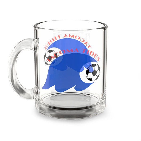 Tacoma Tides Glass Beer Mug 10 Ounce ASL Soccer Team Collectible Drinkware
