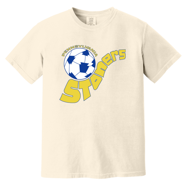 Pennsylvania Stoners T-shirt Heavyweight ASL Soccer Team Fan Apparel Tee color Ivory