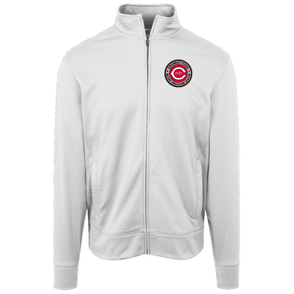 Cincinnati Tigers Full Zip Fleece Jacket Negro Leagues Baseball Fan Apparel color White