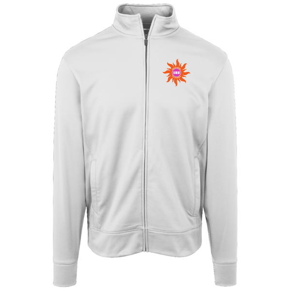 Southern California Sun Fleece Full-Zip Jacket WFL Football Team Fan Apparel color White