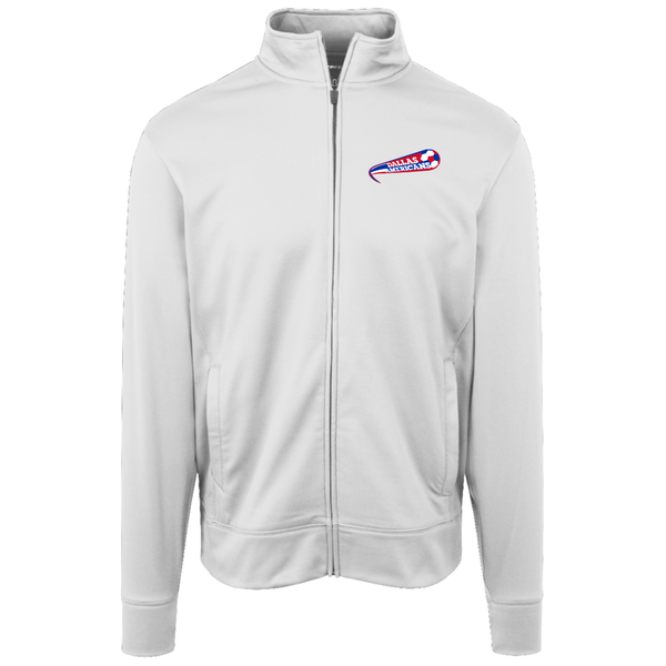 Dallas Americans Full Zip Fleece Jacket ASL Soccer Team Fan Apparel color White