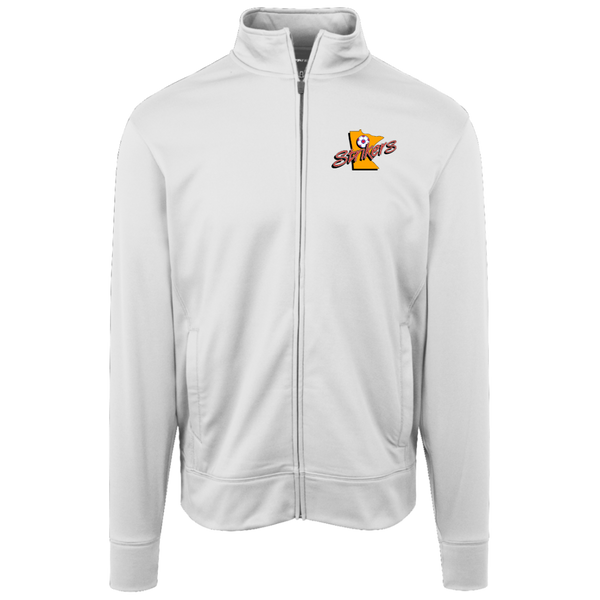 Minnesota Strikers Full Zip Fleece Jacket NASL Soccer Team Fan Apparel color White