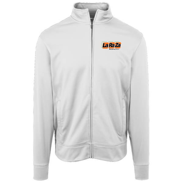 Monterrey La Raza Full Zip Fleece Jacket MISL Soccer Team Fan Apparel color White