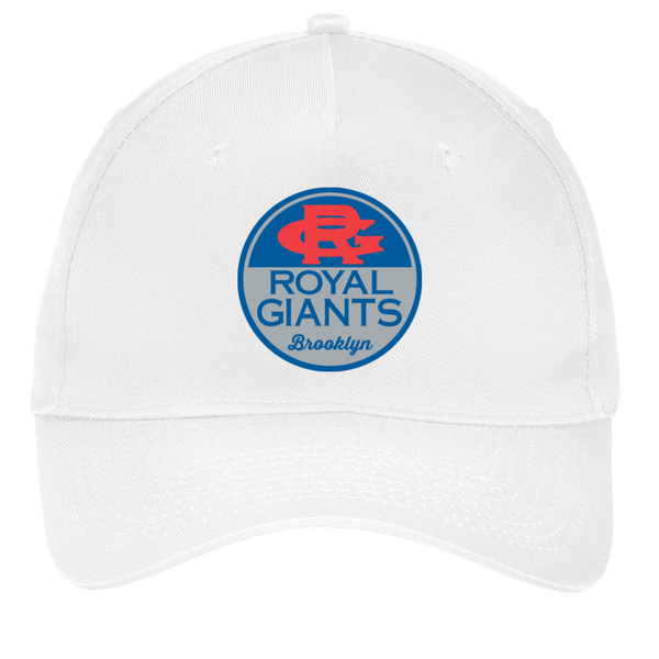 Brooklyn Royal Giants Twill Cap Negro Leagues Baseball Team color White
