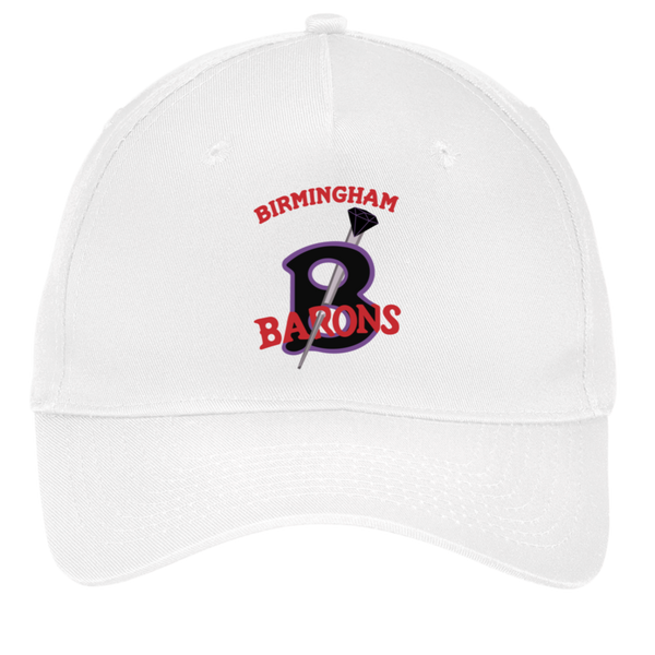 Birmingham Black Barons Twill Cap Negro Leagues Baseball Team color White