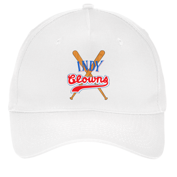 Indianapolis Clowns Twill Cap Negro Leagues Baseball Team color White