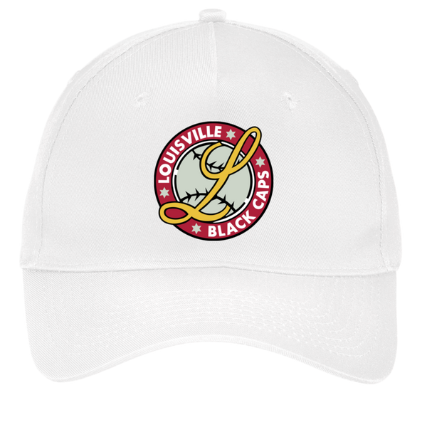 Louisville Black Caps Twill Cap Negro Leagues Baseball Team color White