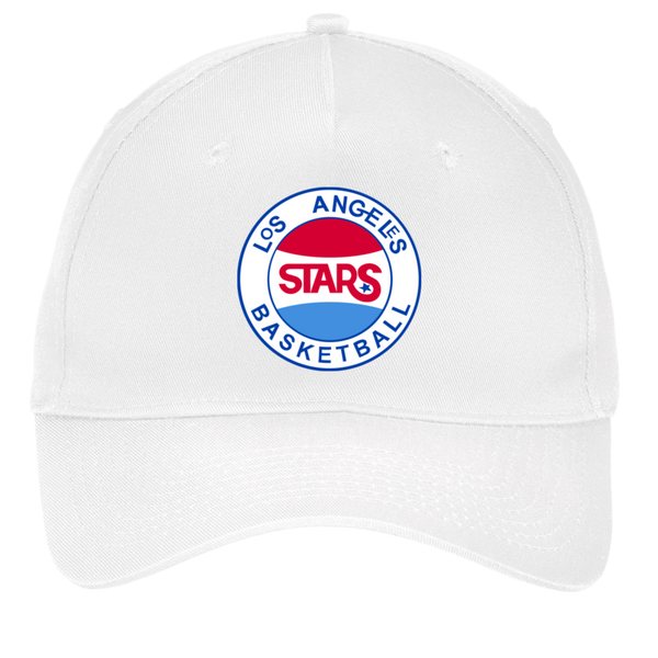 Los Angeles Stars Twill Cap ABA Basketball Team color White