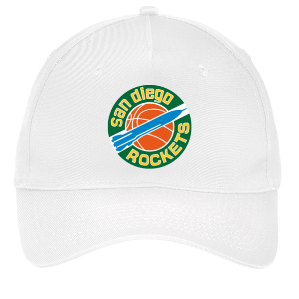 San Diego Rockets Twill Cap NBA Basketball Team color White