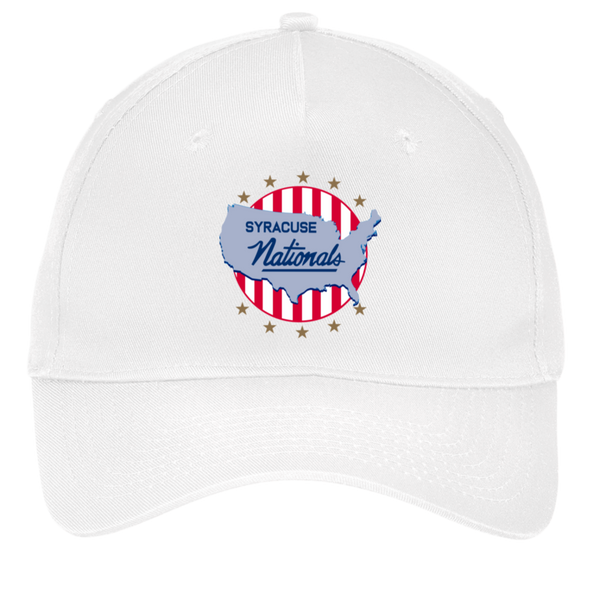 Syracuse Nationals Twill Cap NBA Basketball Team color White