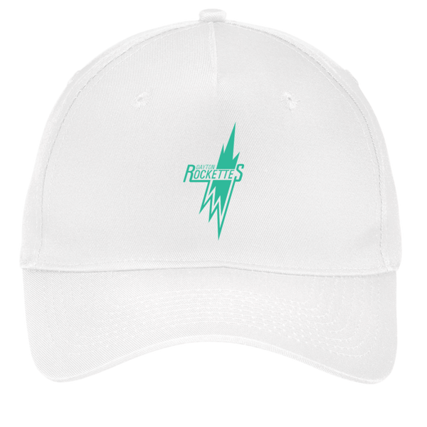 Dayton Rockettes Twill Cap WBL Womens Basketball Team color White