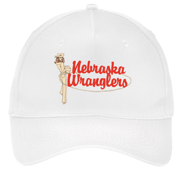 Nebraska Wranglers Twill Cap WBL Womens Basketball Team color White