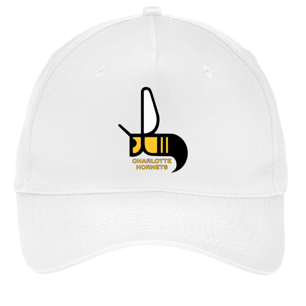 Charlotte Hornets Twill Cap WFL Football Team color White