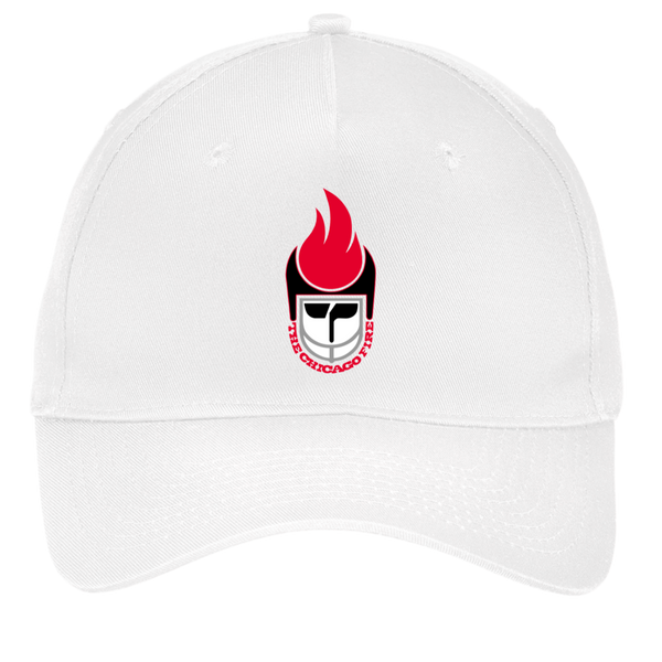Chicago Fire Twill Cap WFL Football Team color White