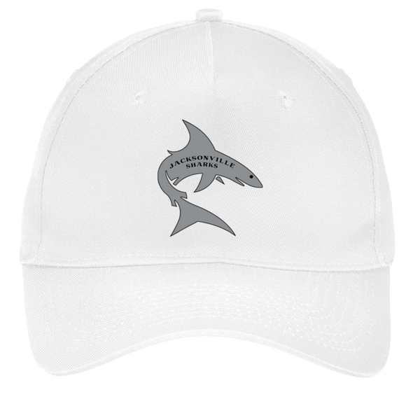 Jacksonville Sharks Twill Cap WFL Football Team color White