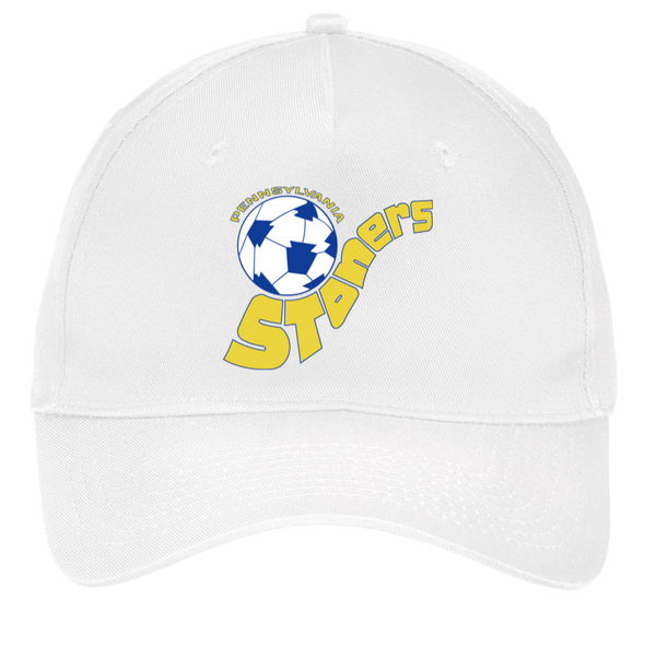 Pennsylvania Stoners Twill Cap ASL Soccer Team Fan Apparel color White