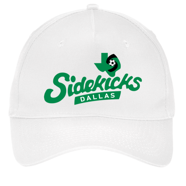 Dallas Sidekicks Twill Cap MISL Soccer Team Fan Apparel color White