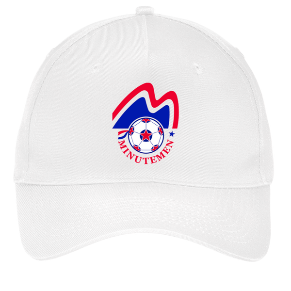 Boston Minutemen Twill Cap NASL Soccer Team color White