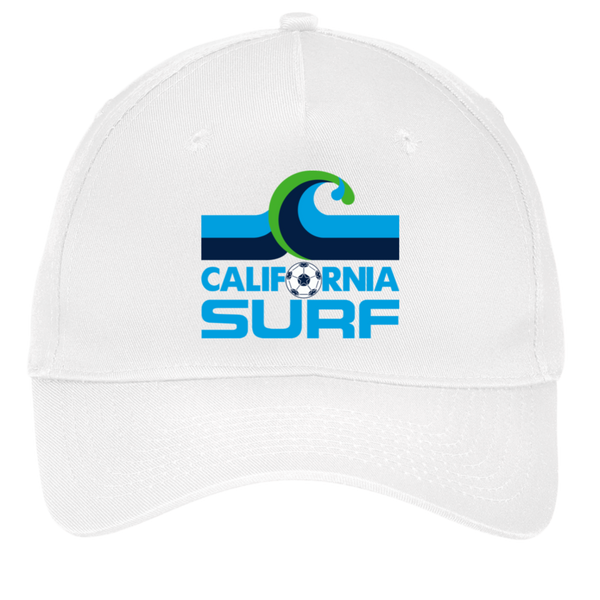 California Surf Twill Cap NASL Soccer Team color White