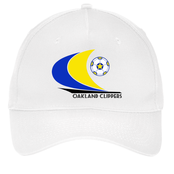 Oakland Clippers Twill Cap NASL Soccer Team color White