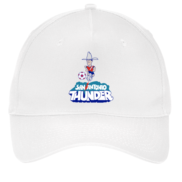 San Antonio Thunder Twill Cap NASL Soccer Team color White