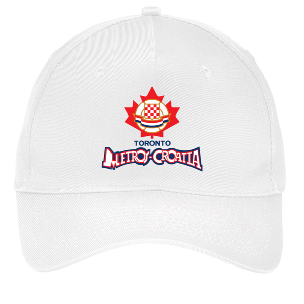 Toronto Metros-Croatia Twill Cap NASL Soccer Team color White