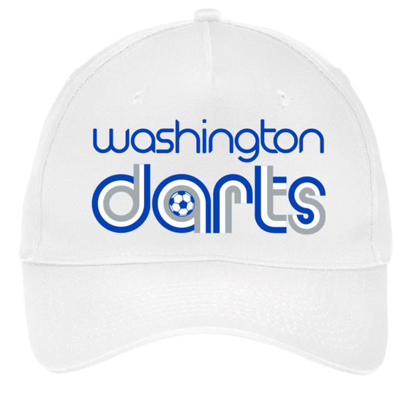 Washington Darts Twill Cap NASL Soccer Team color White