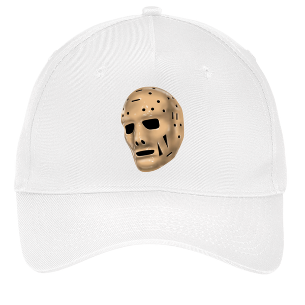 Johnny Bower Goalie Mask Twill Cap NHL Hockey Toronto Maple Leafs color White