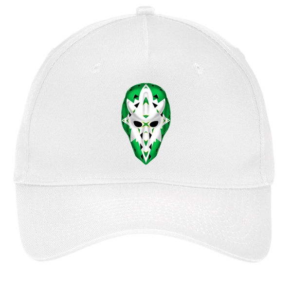 Gary Edwards Goalie Mask Twill Cap NHL Hockey Minnesota North Stars color White